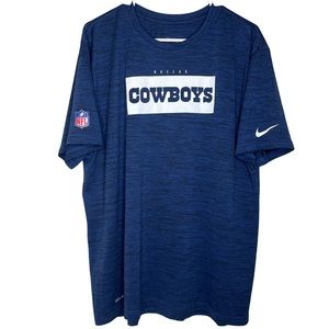 Nike Dri-Fit NFL Dallas Cowboys T-Shirt Men’s Size XL